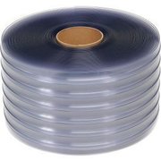 Tmi GEC&#153; PVC Strip Curtain Roll - Scratch Resistant Ribbed Clear - 12" x 150' x .110" 000-585339